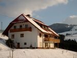 Ferienhaus im Winter